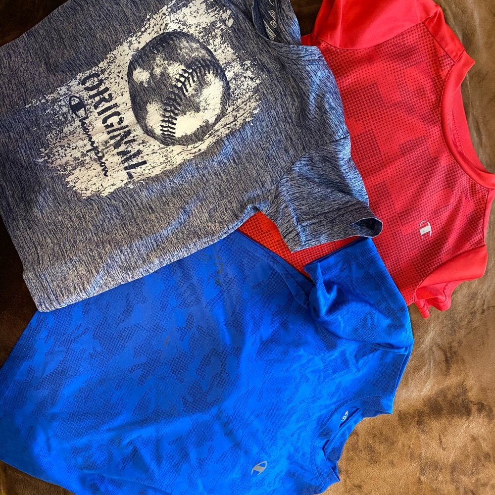 3 - 5T champion tshirts